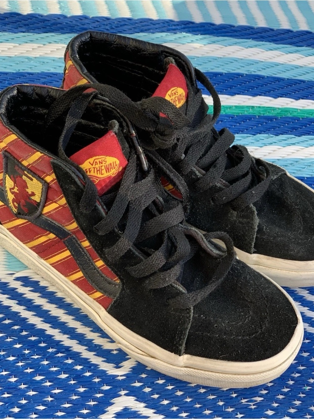 Vans Harry Potter Gryffindor SK8 Hi Shoes US Kids 1.0/19 cm/EUR 31.5